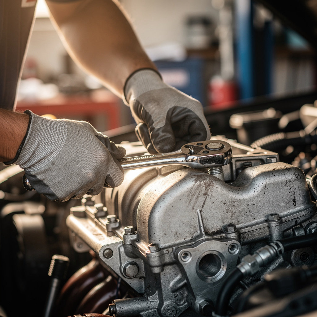 QUALITY AUTO REPAIR technician performing expert auto repair services in San Diego