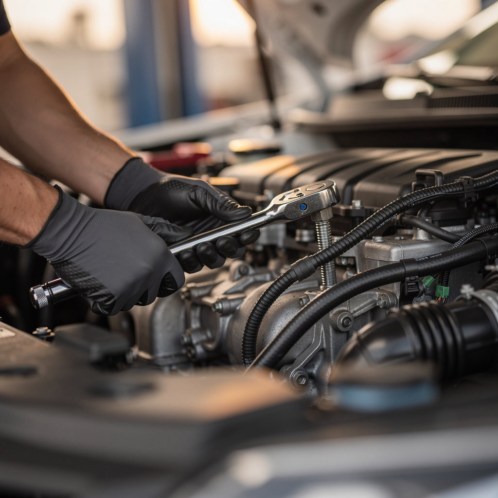 QUALITY AUTO REPAIR team discussing honest auto repair service with a customer in San Diego